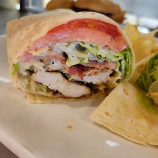 Blacken Chicken Ceaser Wrap